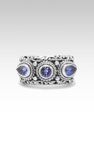 Splendid Oasis Ring™ in Tanzanite - Dinner - only found at SARDA™