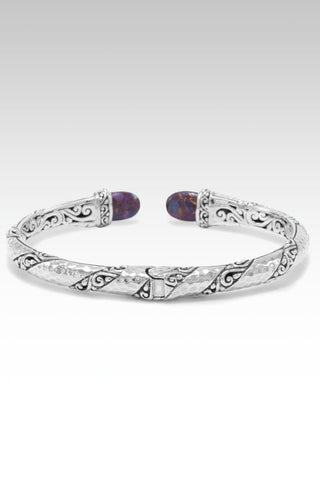 Stand Firm In Faith Tip-to-Tip Bracelet™ in Purple Mohave Kingman Turquoise - Tip-to-Tip - only found at SARDA™