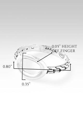 Standing Strong Ring™ in Chainlink - Dinner - only found at SARDA™