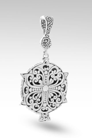 Star of David Pendant II™ in Flat Jawan - Magnetic Enhancer Bail - only found at SARDA™