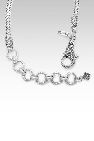 Barrel Bead Station Necklace™ in Frangipani - Station - only found at SARDA™