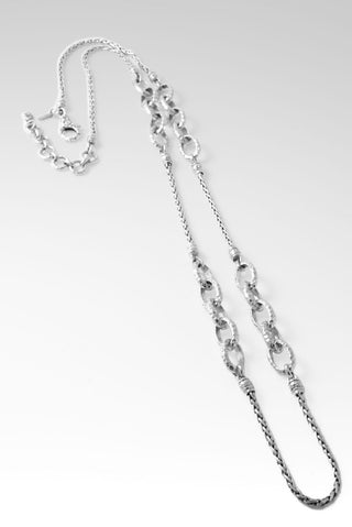 O-Ring Station Necklace™ in Hammered - Station - only found at SARDA™