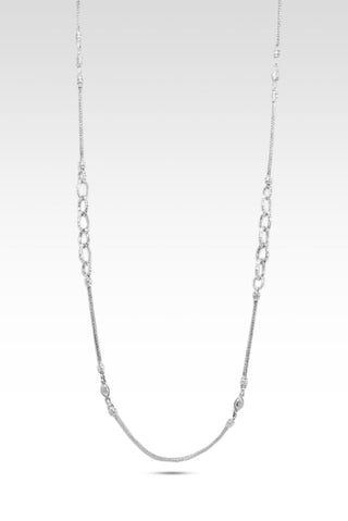 Station Necklace™ in Watermark & Hammered - Station - only found at SARDA™