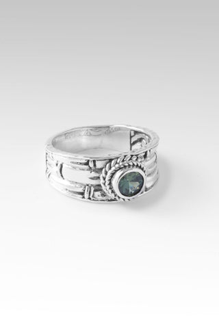 Steadfast and Resilient Ring™ in Australian Teal Green Sapphire - Presale - only found at SARDA™