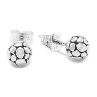 Sterling Silver 6mm Watermark Stud Earrings™ - Last Chance - only found at SARDA™