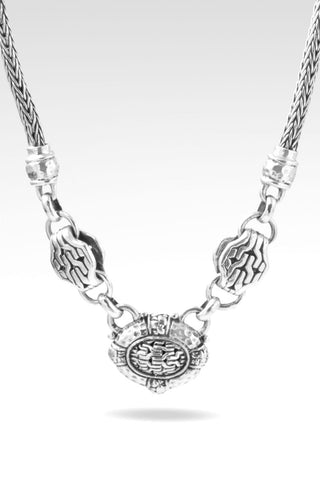 STERLING SILVER CHAINLINK LOBSTER CLAW NECKLACE WITH MAGNETIC EXTENDER™ - Last Chance - only found at SARDA™