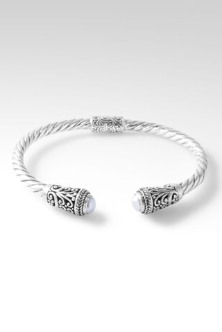 Sterling Silver Filigree Freshwater Pearl Tip - To - Tip Bracelet - only found at SARDA™