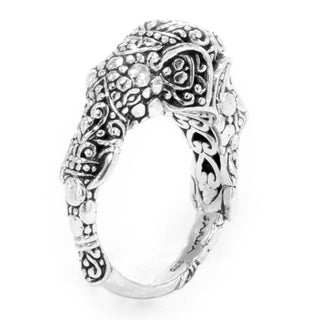 STERLING SILVER JANYL ADAIR & SCATTERED JAWAN COLOSSAL ELEPHANT RING - Last Chance - only found at SARDA™