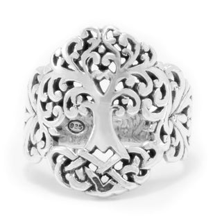 STERLING SILVER TREE & FEATHER "FOREVERMORE" RING - Last Chance - only found at SARDA™