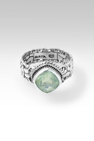 Strength of My Song Ring™ in Prehnite - Dinner - only found at SARDA™