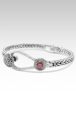 Strength of Unity Bangle™ in Red Moissanite - Bangle - only found at SARDA™