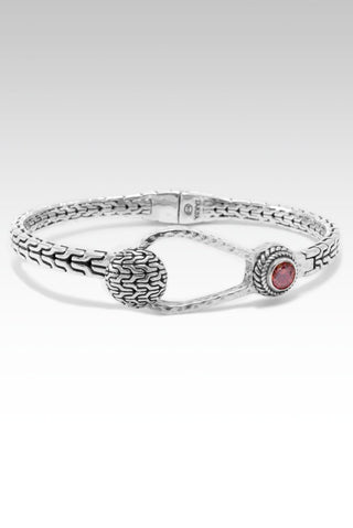 Strength of Unity Bangle™ in Red Moissanite - Bangle - only found at SARDA™