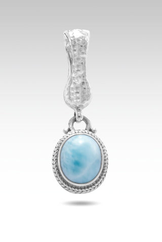 Sweet to the Soul Pendant™ in Larimar - Magnetic Enhancer Bail - only found at SARDA™