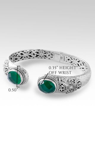 Sweet to the Soul Tip-to-Tip Bracelet™ in Green Onyx - Tip-to-Tip - only found at SARDA™
