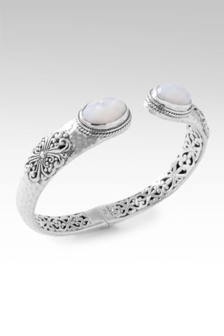 Sweet to the Soul Tip - to - Tip Bracelet™ in White Mother of Pearl - Tip - to - Tip - only found at SARDA™