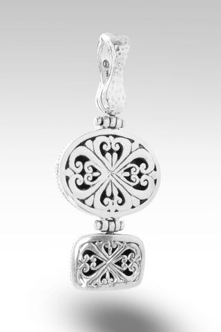 Tender Heart Pendant™ in Tiffany Stone - Magnetic Enhancer Bail - only found at SARDA™