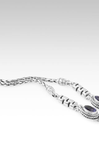 Tranquil Presence Necklace™ in Tanzanite - Chain - only found at SARDA™