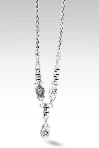 Tranquil Presence Necklace™ in Tanzanite - Chain - only found at SARDA™