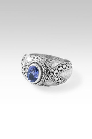 Tranquil Spirit Ring II™ in Tanzanite - Dinner - only found at SARDA™