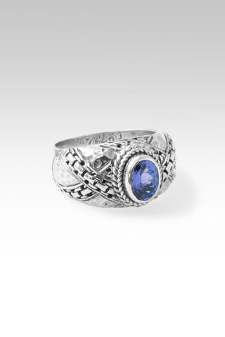 Tranquil Spirit Ring II™ in Tanzanite - Dinner - only found at SARDA™