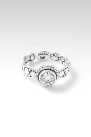 Tranquil Waters Ring™ in Moissanite - Dinner - only found at SARDA™