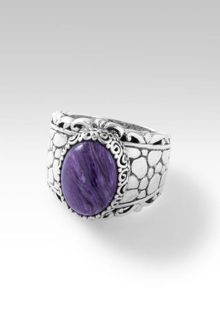 Trust His Love Ring™ in Charoite - Statement - only found at SARDA™