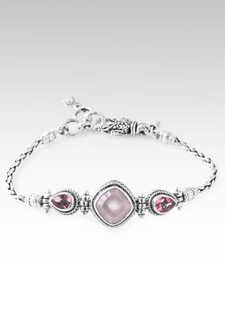 Trust His Word Bracelet™ in Cloud Pink Rose Quartz - Multi Stone - only found at SARDA™