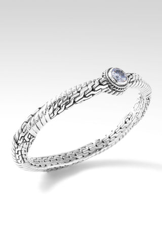 Trust the Journey Bangle II™ in Moissanite - Presale - only found at SARDA™