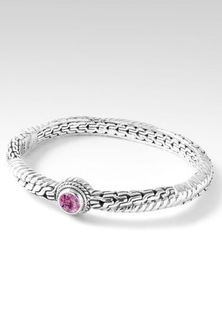 Trust the Journey Bangle II™ in Pink Moissanite - Presale - only found at SARDA™