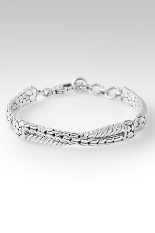 Trust the Journey Bracelet™ in Chainlink - Lobster Closure - only found at SARDA™