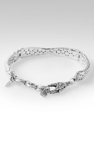 Trust the Journey Bracelet™ in Chainlink - Lobster Closure - only found at SARDA™