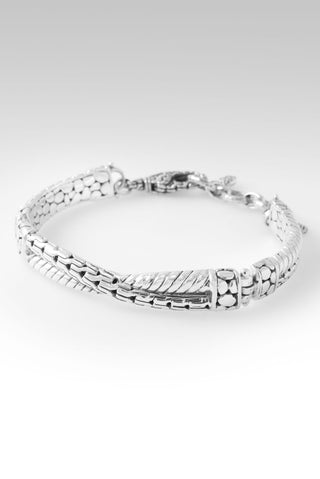 Trust the Journey Bracelet™ in Chainlink - Lobster Closure - only found at SARDA™