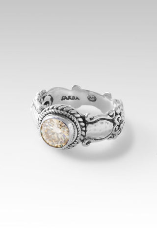 U Keep Hope Alive Ring II™ in Sunkissed Mystic Moissanite - Dinner - only found at SARDA™