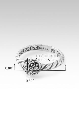 U R Cherished Ring™ in Tree of Life - Stackable - only found at SARDA™