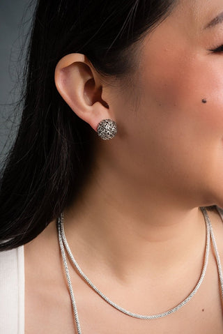 Unbending Resolve Earrings™ in Chainlink - Stud - only found at SARDA™