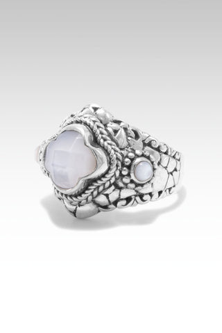 Unity Ring™ in White Mother of Pearl - Dinner - only found at SARDA™