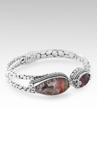 Unwaivering Faith Tip - to - Tip Bracelet™ in Mushroom Ryolite - Tip - to - Tip - only found at SARDA™