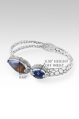 Unwaivering Faith Tip - to - Tip Bracelet™ in Pietersite - Tip - to - Tip - only found at SARDA™