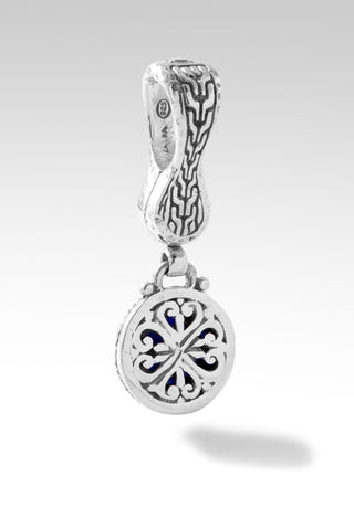 Unyielding Resolve Pendant™ in Bali Blue Simulated Opal - Magnetic Enhancer Bail - only found at SARDA™