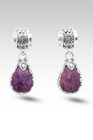 Waymaker Earrings™ in Purpurite - Stud Dangle - only found at SARDA™