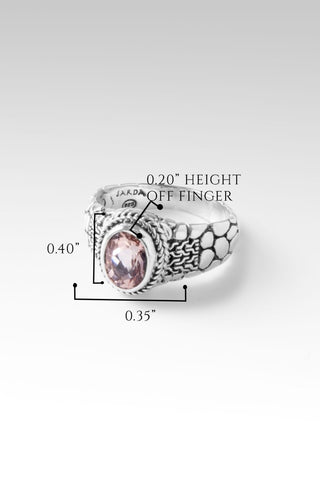 Waymaker's Radiance Ring™ in Morganite - Presale - only found at SARDA™