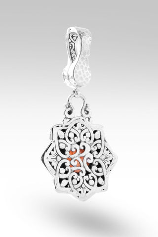 Wise are Uplifted Pendant™ in Orange Sunstone - Magnetic Enhancer Bail - only found at SARDA™