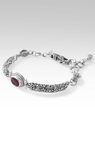 Wondrous Grace Bracelet™ II in Hessonite Garnet - Single Stone - only found at SARDA™