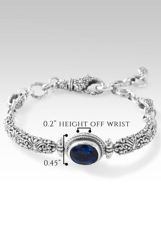 Wondrous Grace Bracelet™ in Blue Kyanite - Single Stone - only found at SARDA™