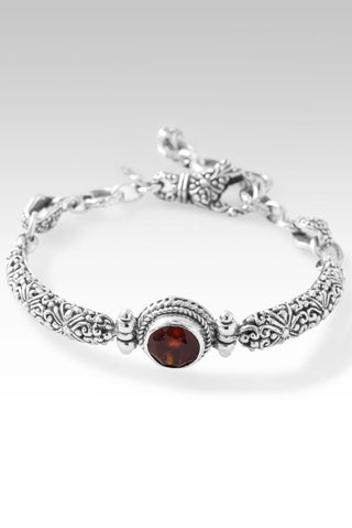 Wondrous Grace Bracelet™ in Hessonite Garnet - Single Stone - only found at SARDA™