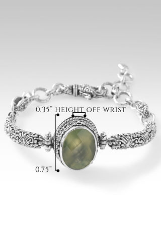 Wondrous Grace Bracelet™ in Prehnite - Single Stone - only found at SARDA™