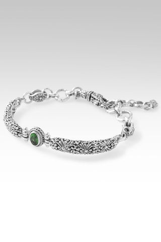 Wondrous Grace Bracelet™ in Tsavorite Garnet - Single Stone - only found at SARDA™