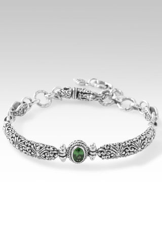 Wondrous Grace Bracelet™ in Tsavorite Garnet - Single Stone - only found at SARDA™