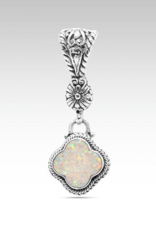 Wondrous Grace Pendant™ in Peaches & Cream Simulated Opal - Magnetic Enhancer Bail - only found at SARDA™