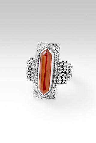 Yesterday Today & Forever Ring™ in Carnelian - Statement - only found at SARDA™